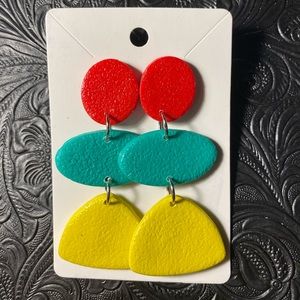 Multicolor earrings